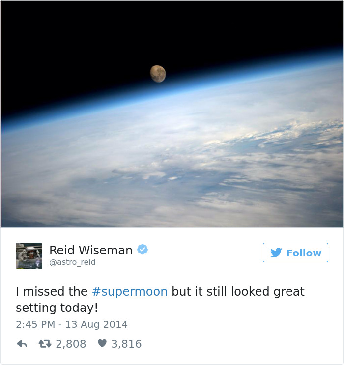 Astronaut Tweets