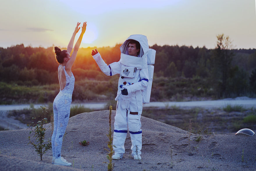 I Created An Intergalactic Love Story Inside A Gravel Quarry I Created An Intergalactic Love Story Inside A Gravel Quarry