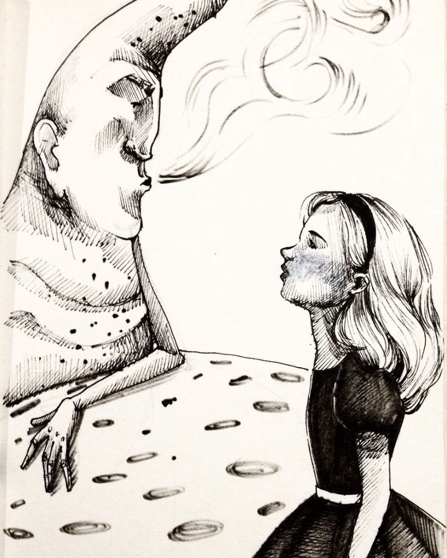 I'm Doing A Drawing A Day About Alice In Wonderland I'm Doing A Drawing A Day About Alice In Wonderland