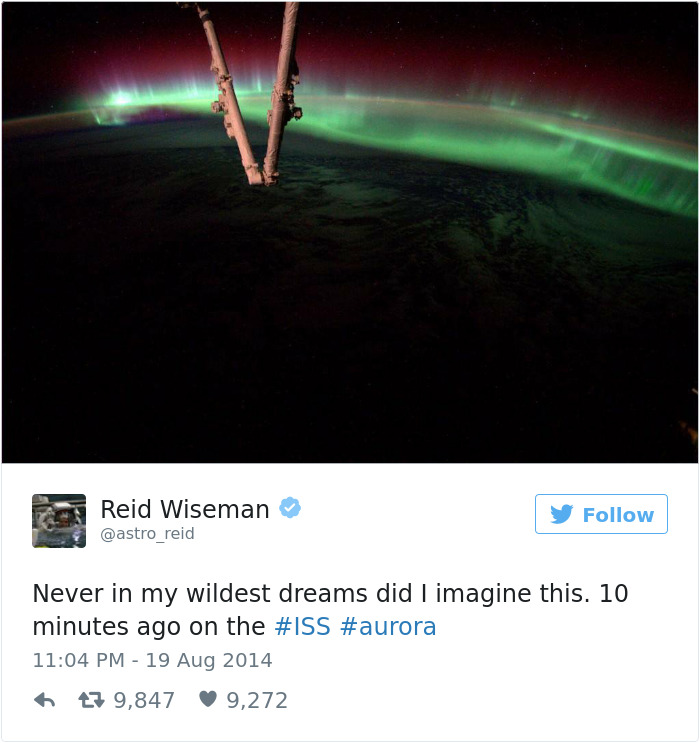 Astronaut Tweets