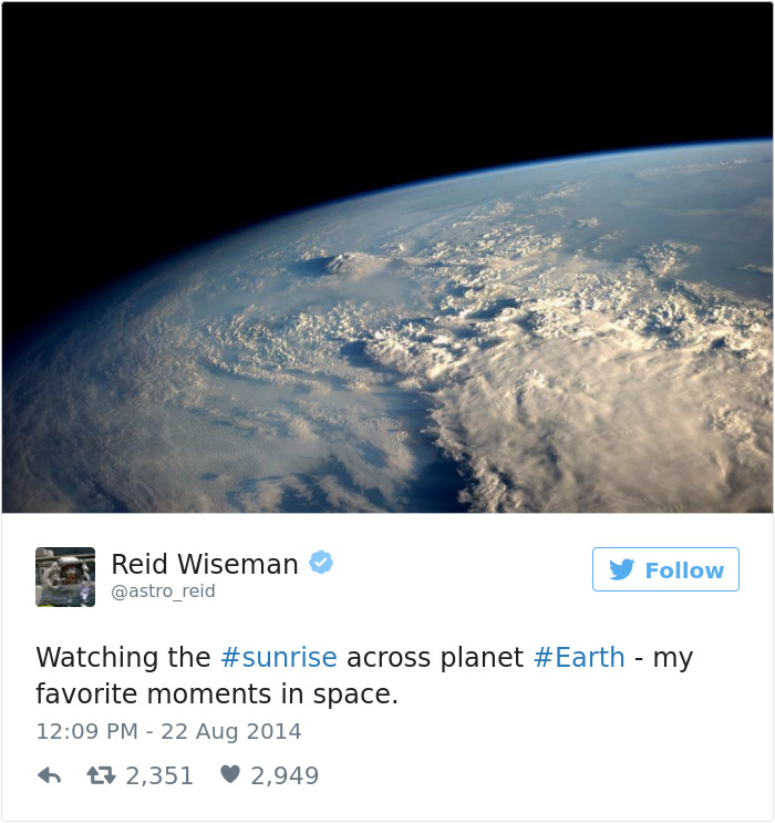 Astronaut Tweets