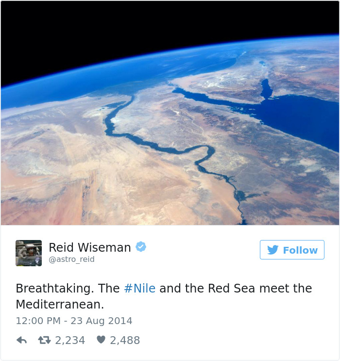 Astronaut Tweets