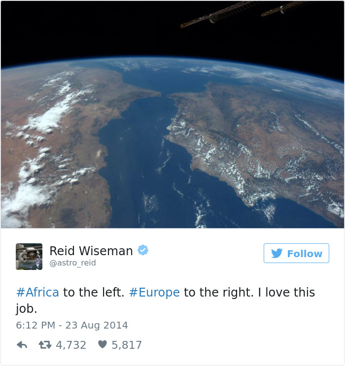 Astronaut Tweets