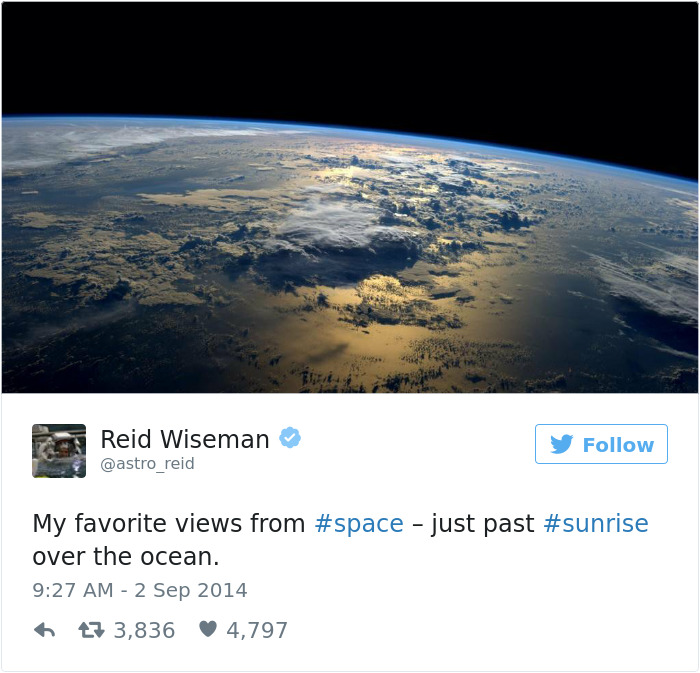 Astronaut Tweets