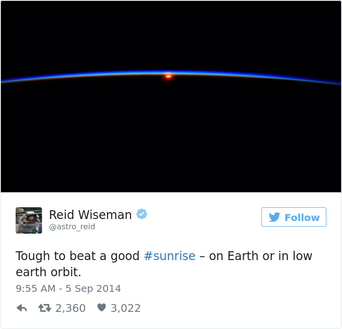 Astronaut Tweets