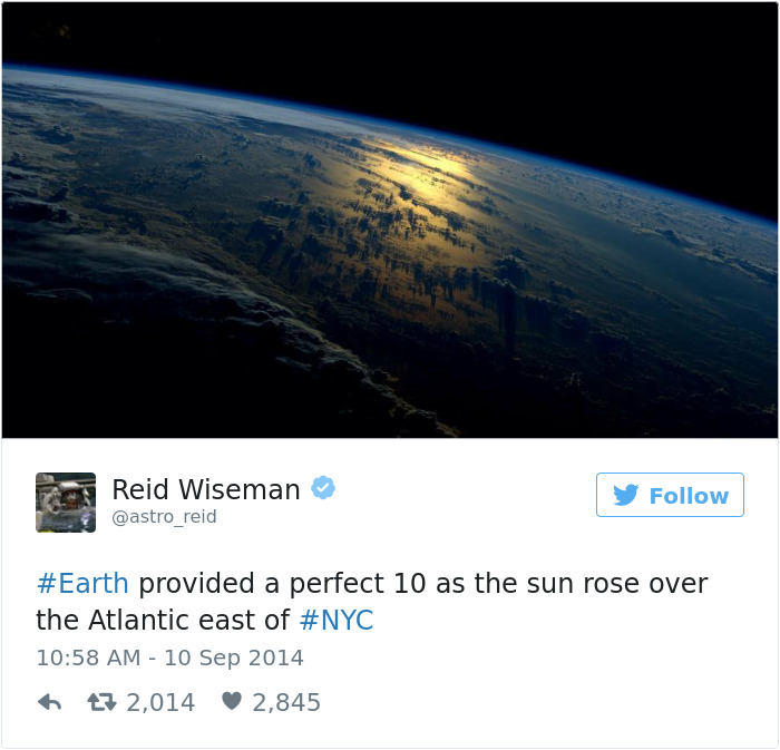 Astronaut Tweets