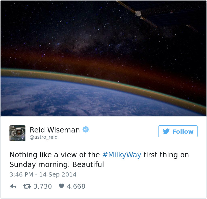 Astronaut Tweets