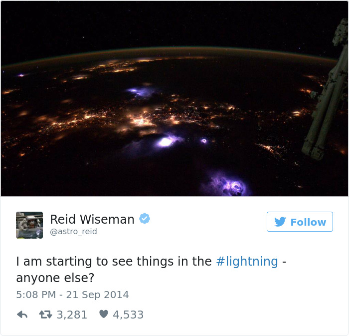 Astronaut Tweets