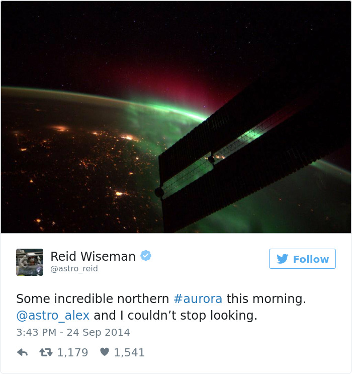 Astronaut Tweets