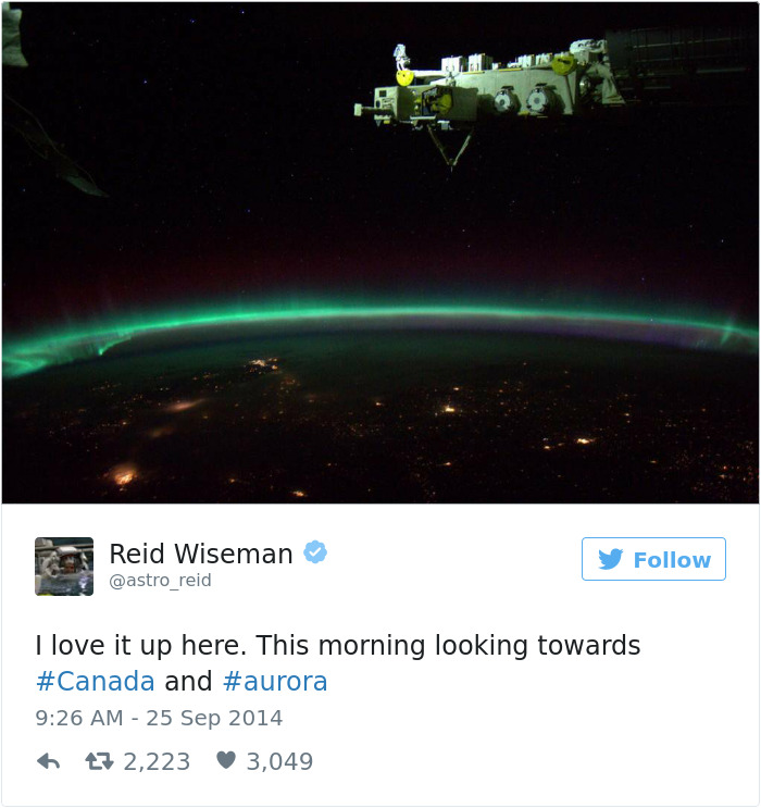 Astronaut Tweets