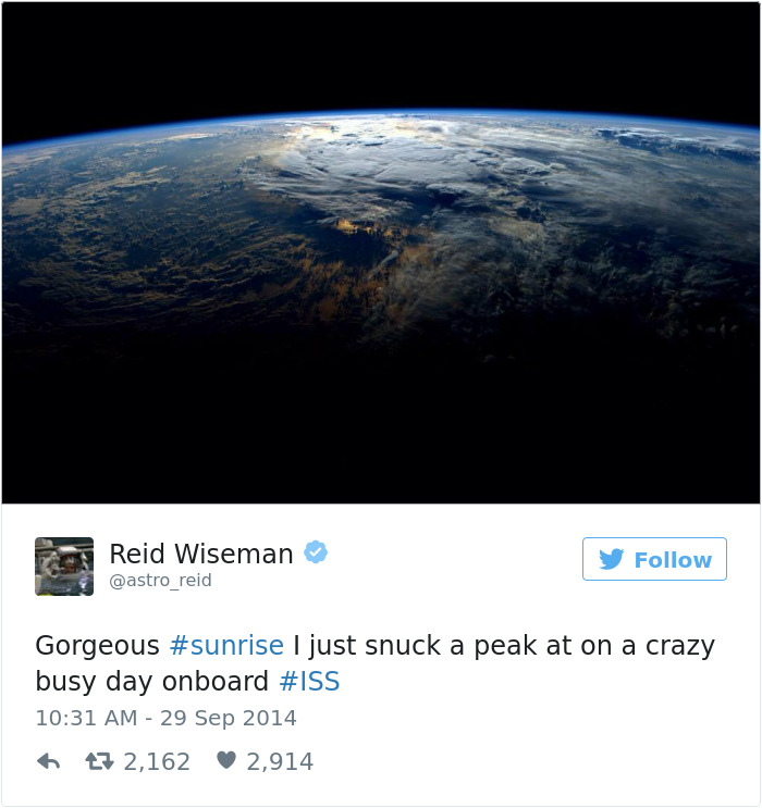Astronaut Tweets