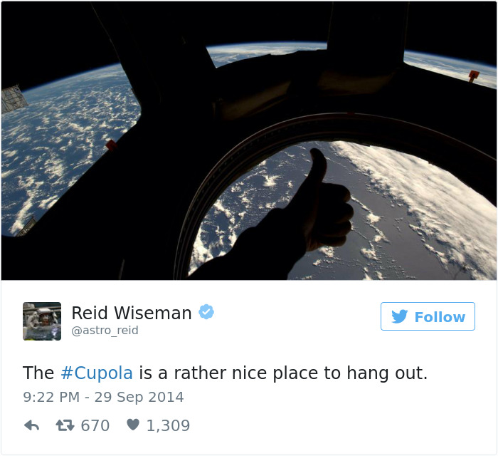 Astronaut Tweets