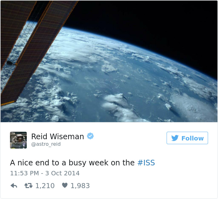 Astronaut Tweets