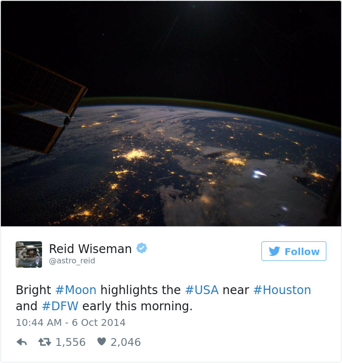 Astronaut Tweets