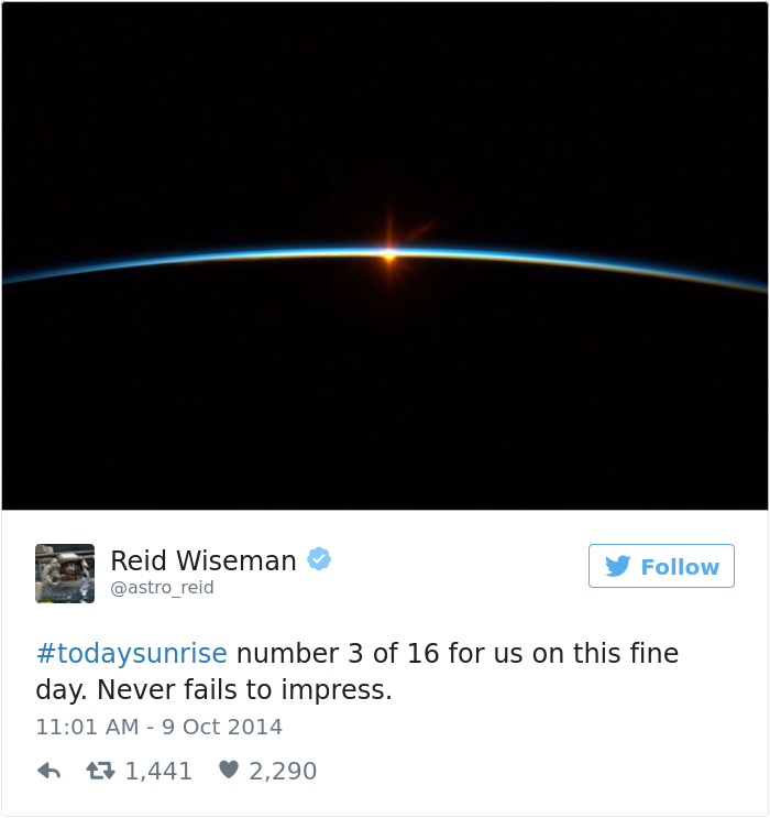 Astronaut Tweets