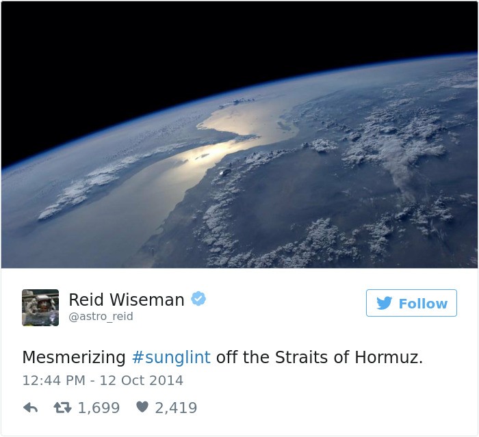 Astronaut Tweets