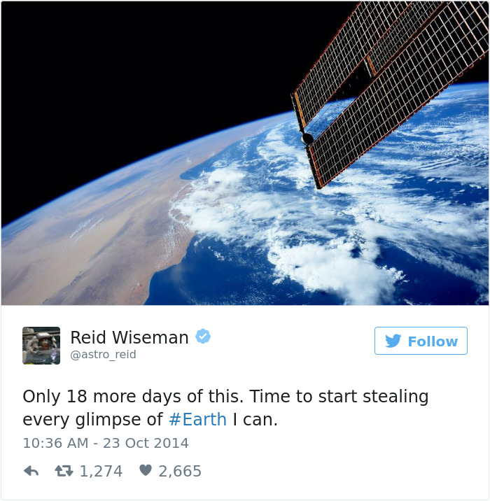 Astronaut Tweets