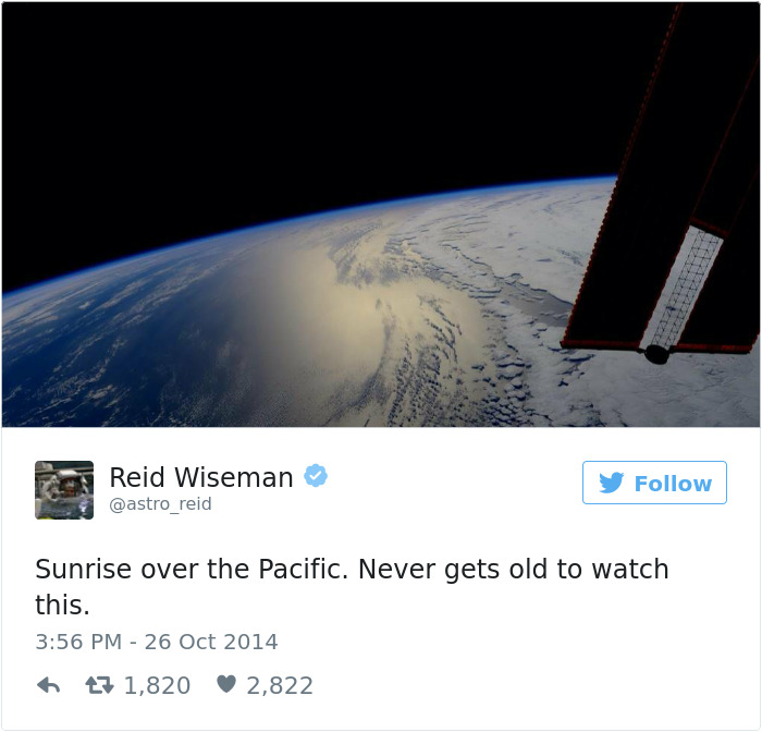 Astronaut Tweets