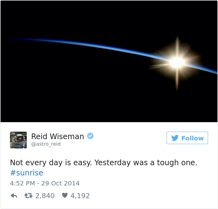 Astronaut Tweets