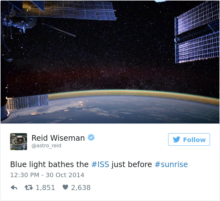 Astronaut Tweets