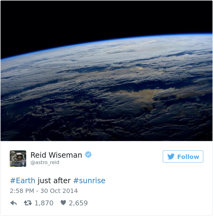 Astronaut Tweets