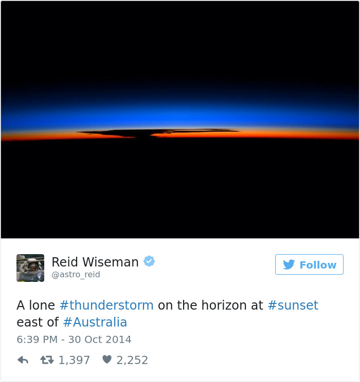 Astronaut Tweets