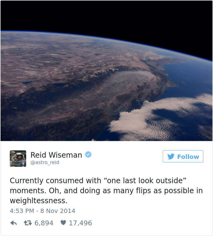 Astronaut Tweets