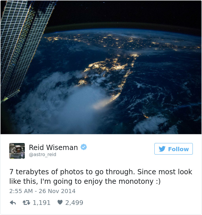 Astronaut Tweets