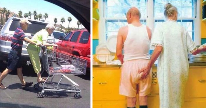 65 Elderly Couples That Prove Love Has No Age Limit