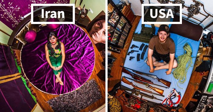 How Millennials’ Bedrooms Look Around The World