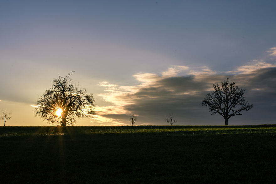 Beautiful Sunset Light And An Amazing Scenery Are Perfect Ingredients For Lovely Photographs