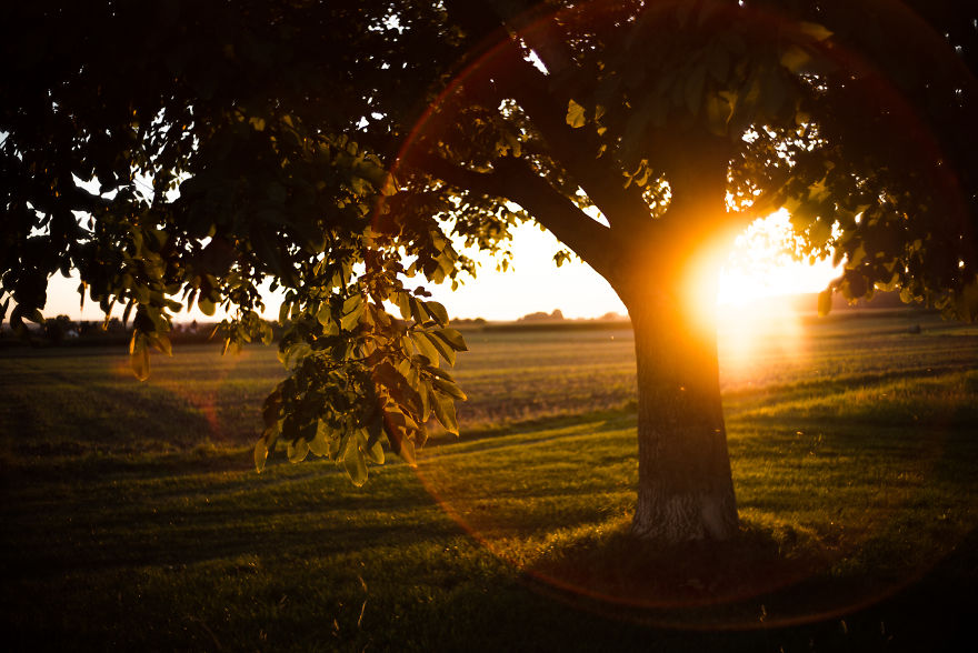 Beautiful Sunset Light And An Amazing Scenery Are Perfect Ingredients For Lovely Photographs