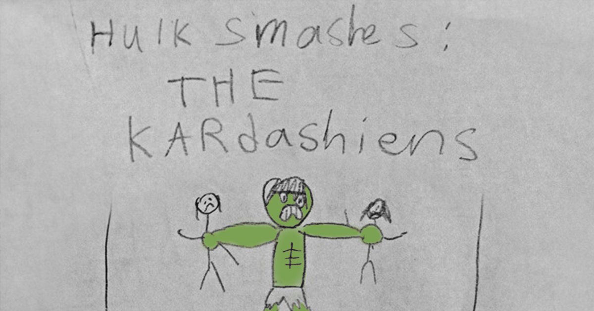 32 Nightmare Creepy Drawings Made By Children