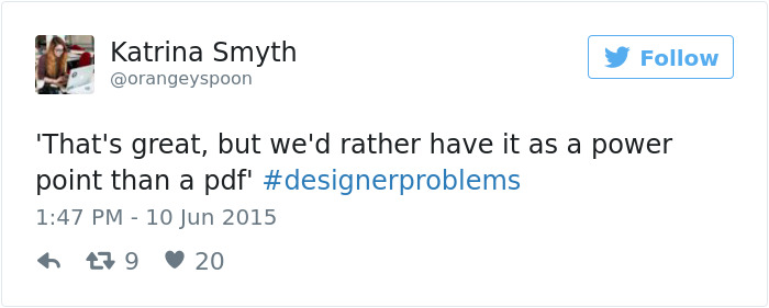 #designerproblems – These Funny Tweets Explain What It Means To Be A Designer
