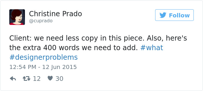 #designerproblems – These Funny Tweets Explain What It Means To Be A Designer