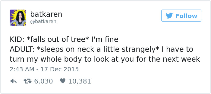 Funny Growing Up Tweets