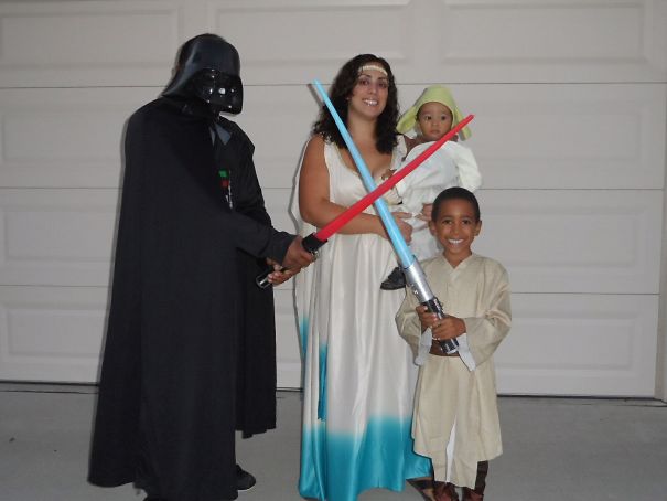 Darth, Padme, Yoda & Luke