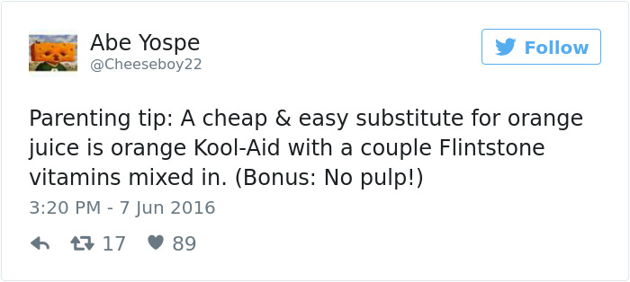 Funny Parenting Tips