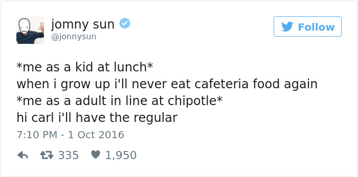 Funny Growing Up Tweets