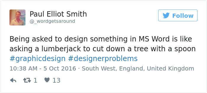 #designerproblems – These Funny Tweets Explain What It Means To Be A Designer