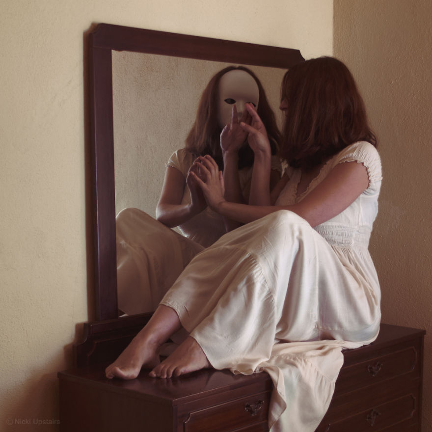 I Made A Series Of Self-Portraits About The Most Fundamental Relationship In A Person's Life