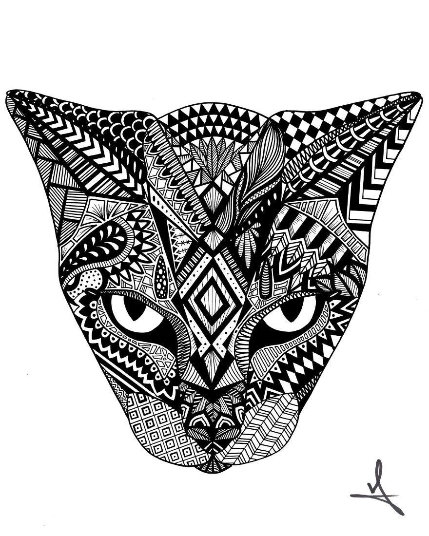 My Intricate Marker Drawings