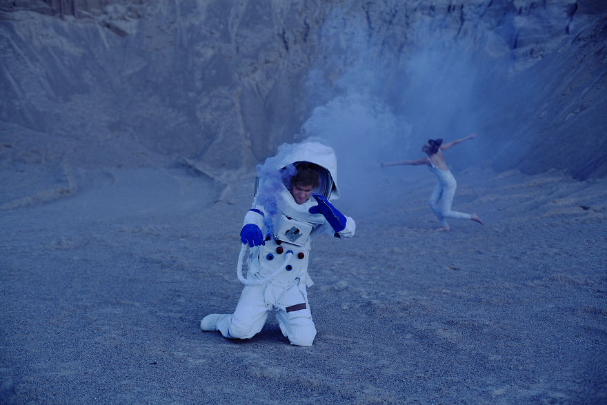 I Created An Intergalactic Love Story Inside A Gravel Quarry I Created An Intergalactic Love Story Inside A Gravel Quarry