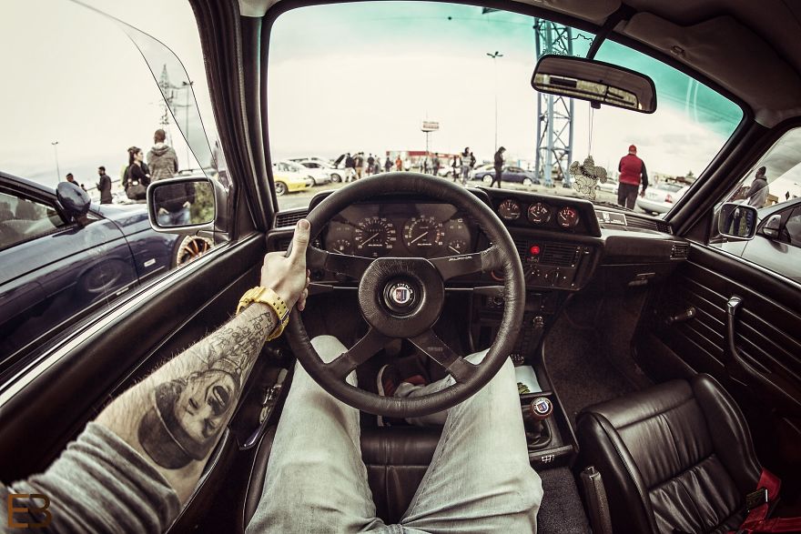 I Photograph The Drivers View Of Cars. Part 2