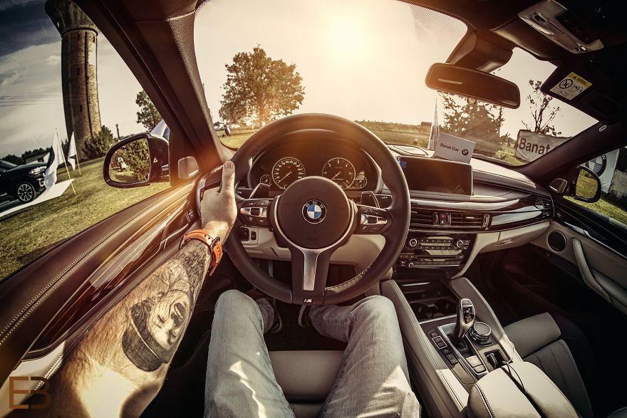 I Photograph The Drivers View Of Cars. Part 2