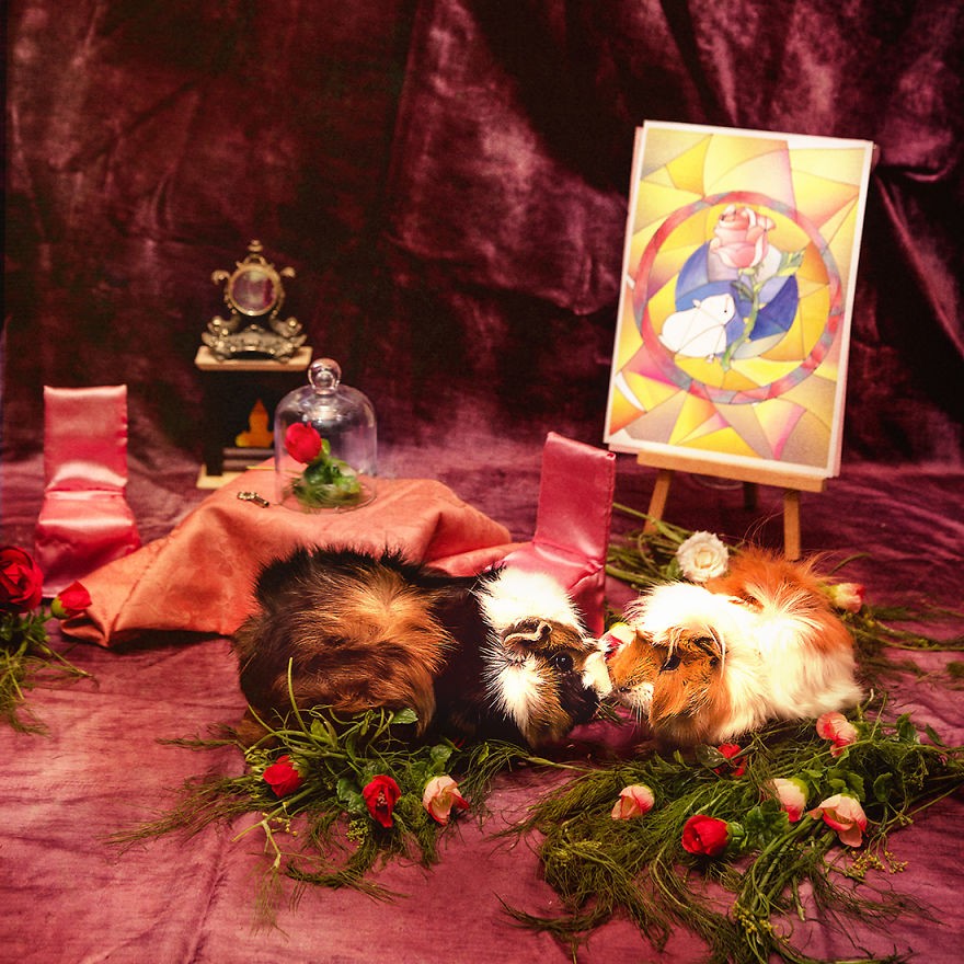 Pouf And Poseidone In "Beauty And The Beast"