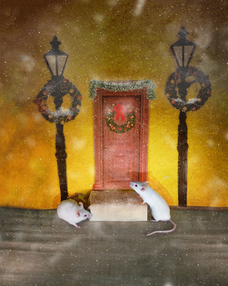 Liga And Vasco In "A Christmas Carol"