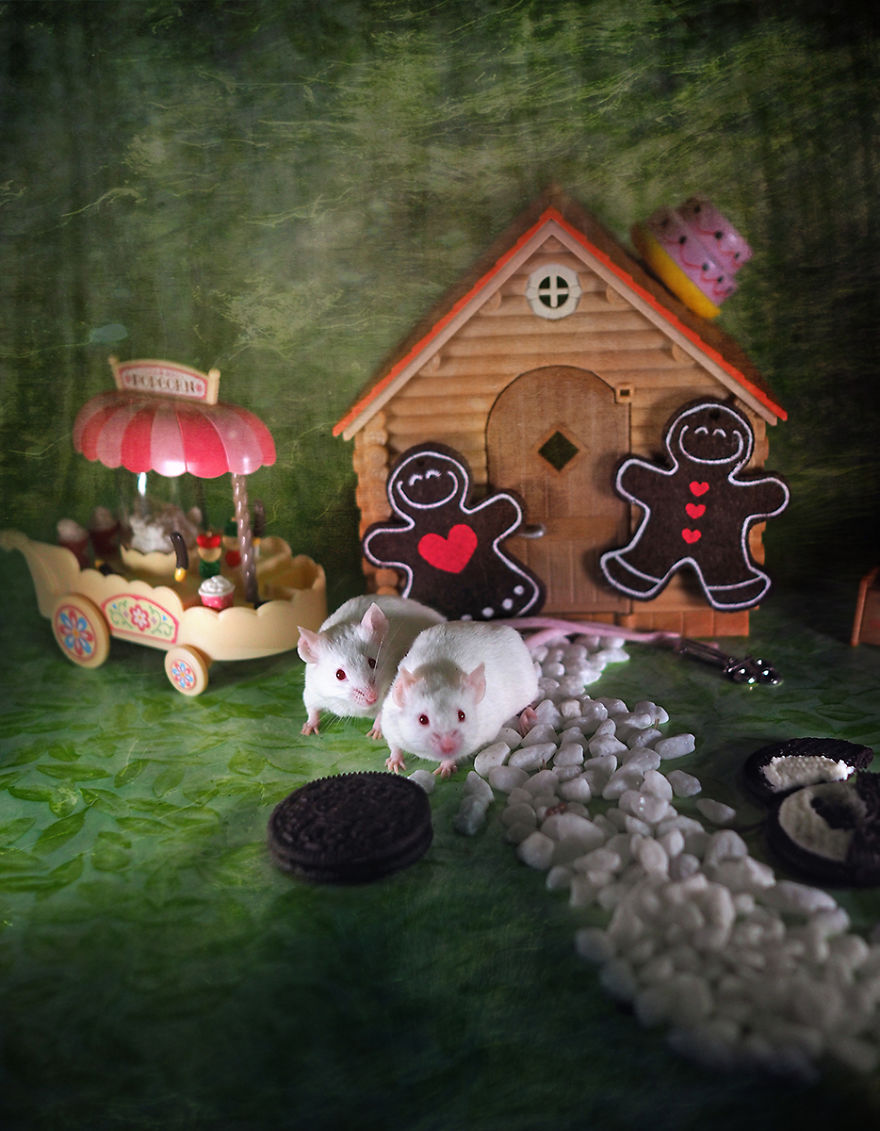 Piero And Pelù In "Hansel And Gretel"