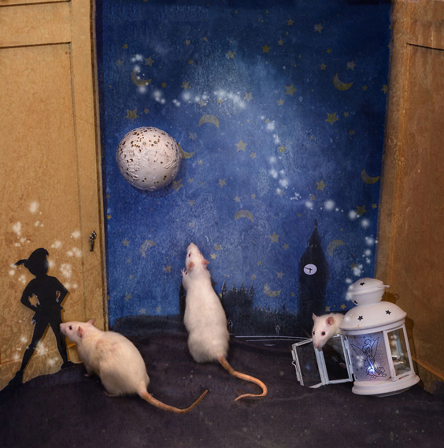 Gianni, Michele And Sam In "Peter Pan"