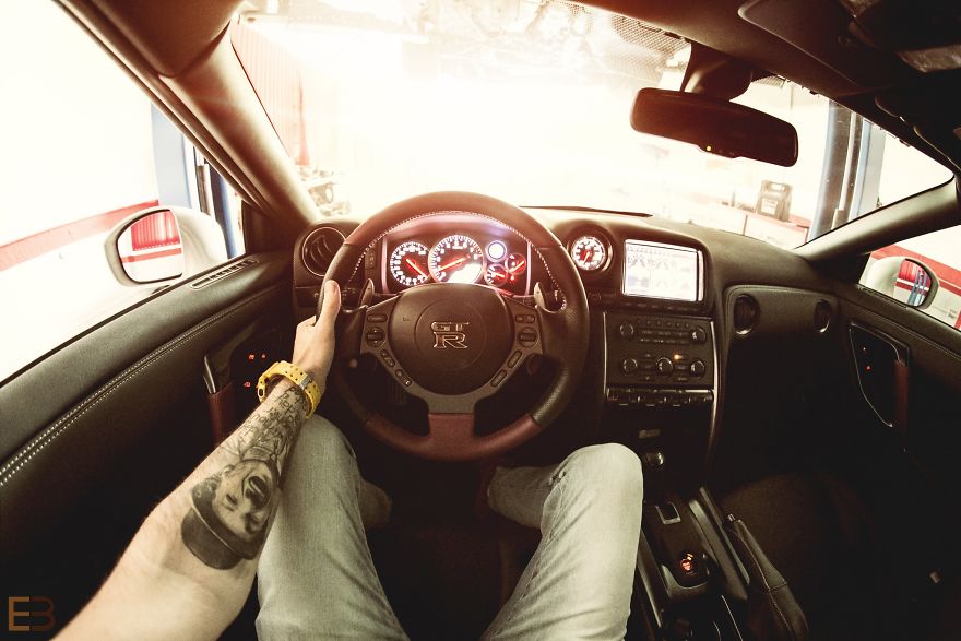 I Photograph The Drivers View Of Cars. Part 2